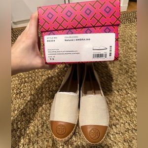 Tory Burch Colorblock Espadrilles 7.5